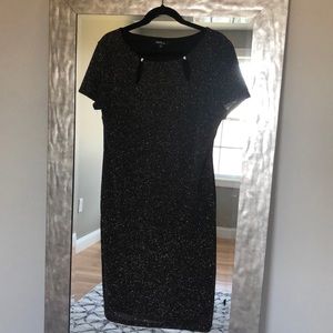 Black holiday New Years dress